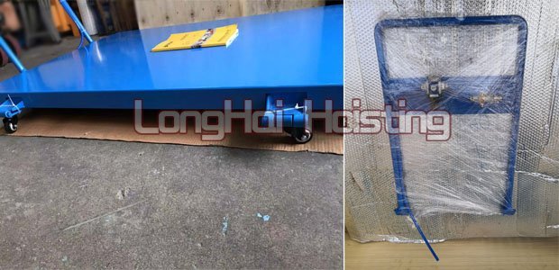 大型鐵桶搬(ban)運(yun)工具(ju)：平(ping)闆(ban)式氣墊搬運車